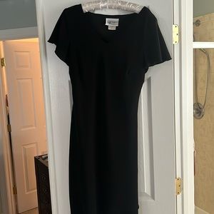 Black cocktail dress, size 14